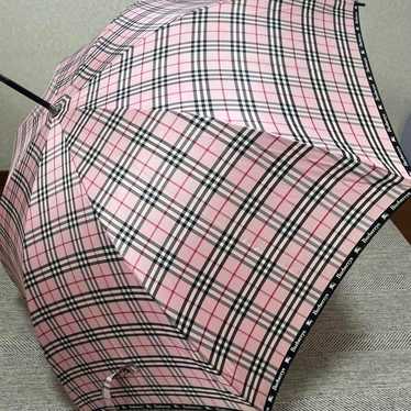 BURBERRY Old Burberry Nova Check Pink Side Logo S… - image 1