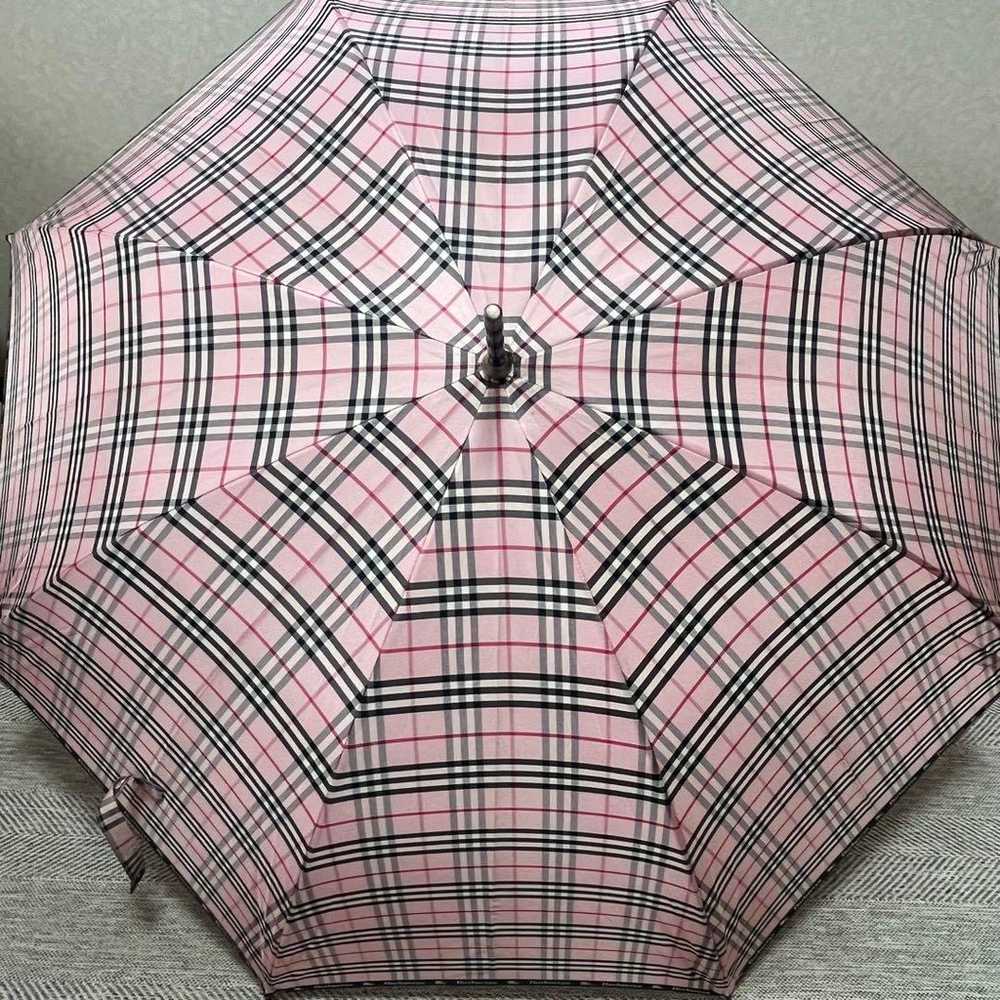 BURBERRY Old Burberry Nova Check Pink Side Logo S… - image 2