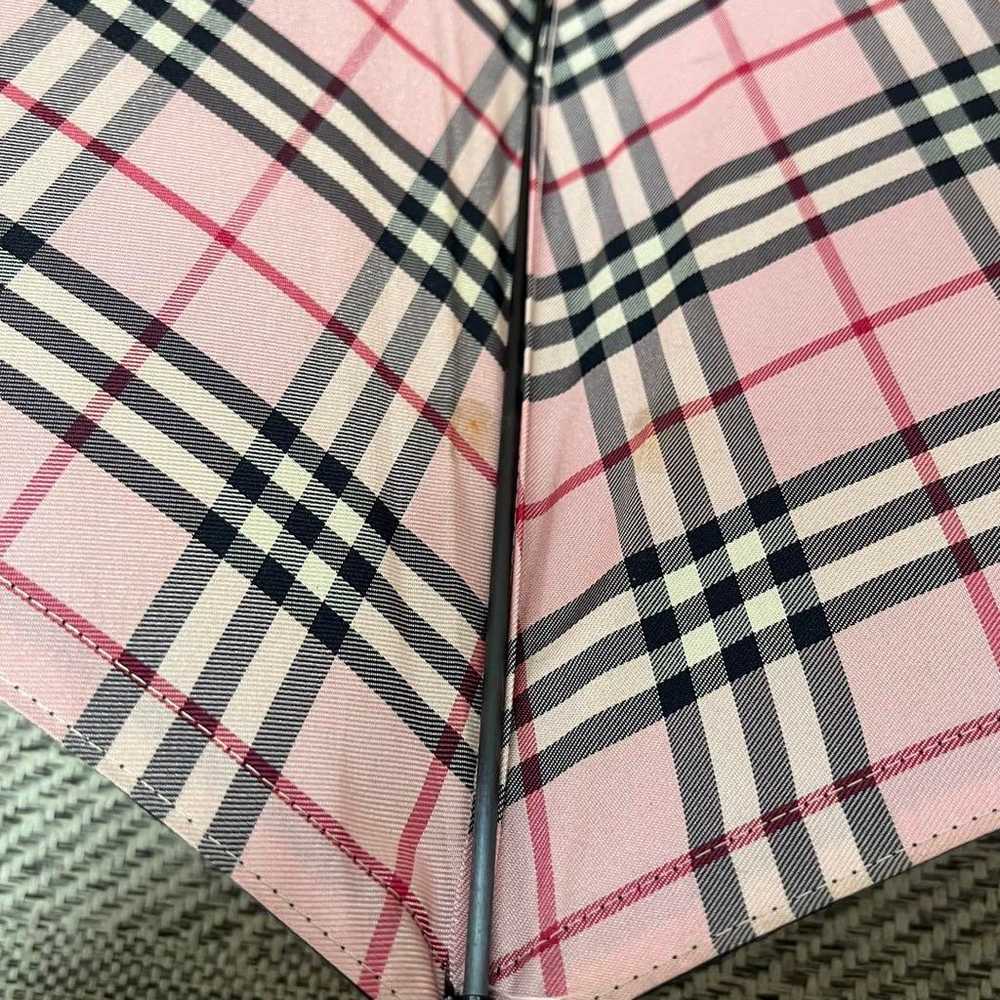 BURBERRY Old Burberry Nova Check Pink Side Logo S… - image 5