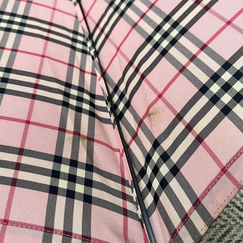 BURBERRY Old Burberry Nova Check Pink Side Logo S… - image 6