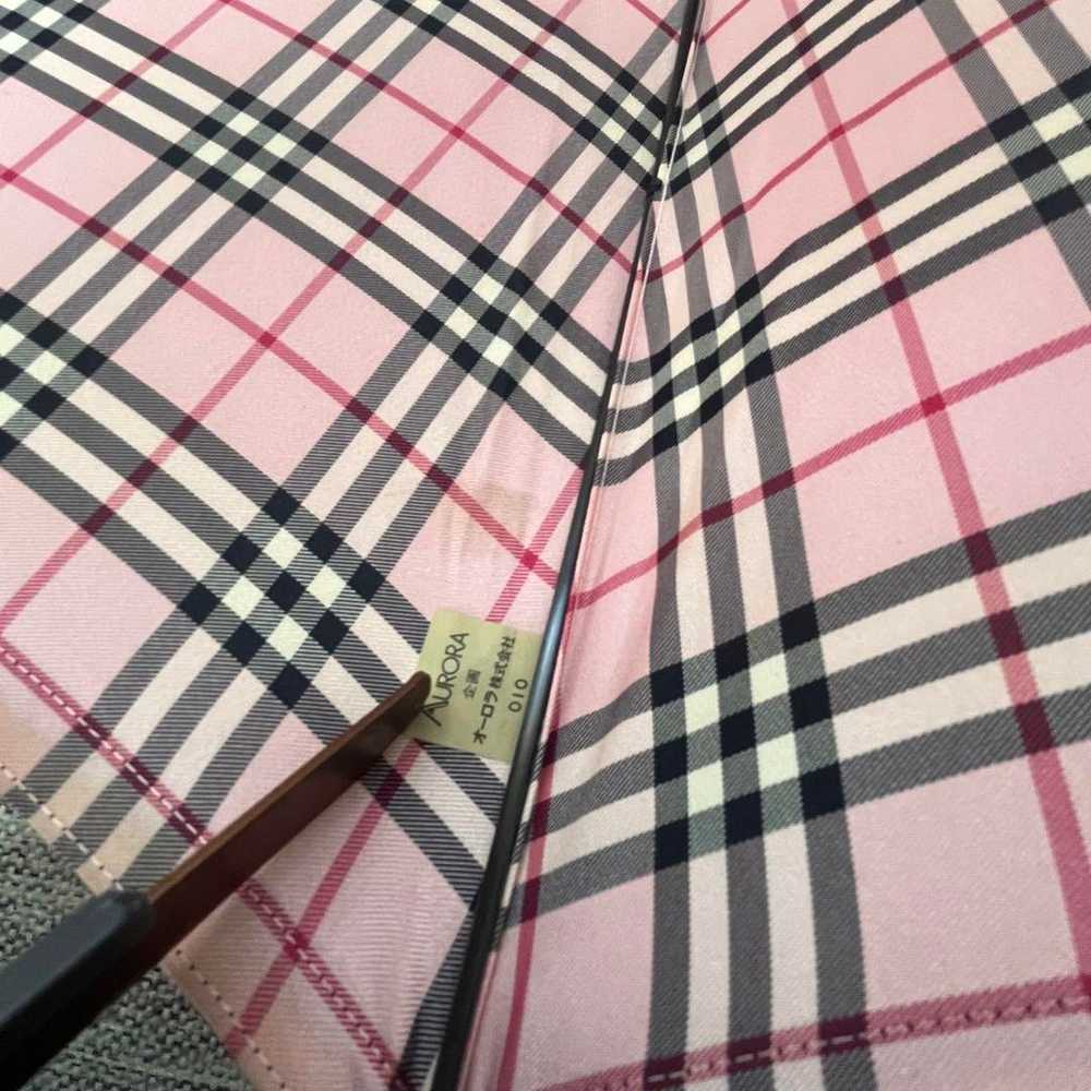 BURBERRY Old Burberry Nova Check Pink Side Logo S… - image 7