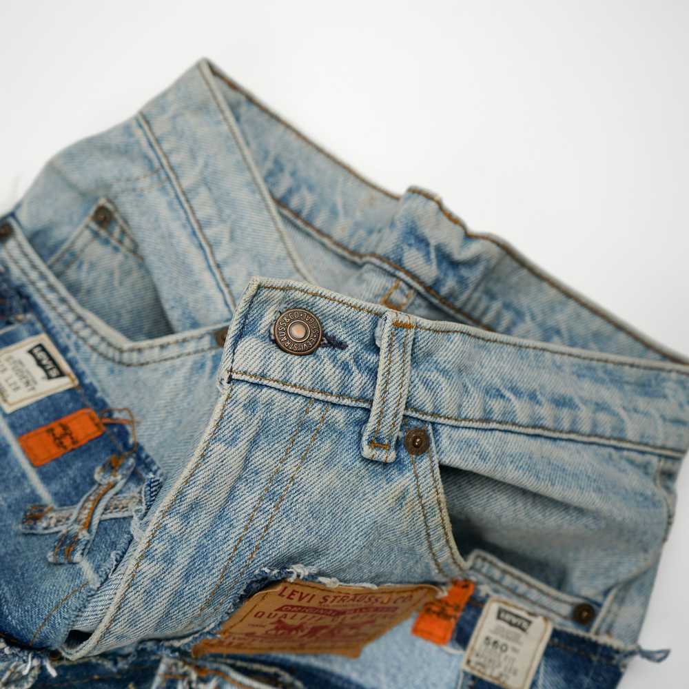 Avant Garde × Levi's × Vintage Levi’s 505 Patchwo… - image 10