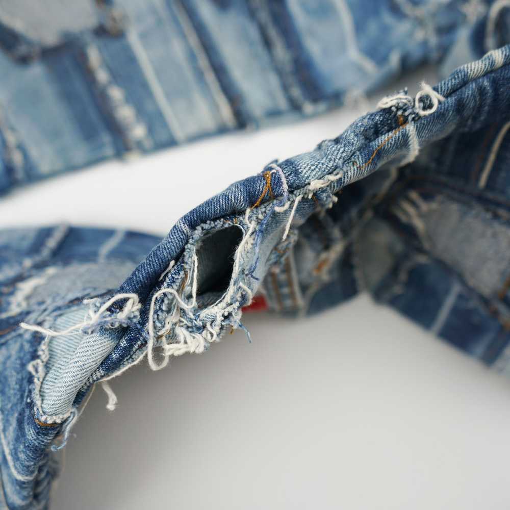 Avant Garde × Levi's × Vintage Levi’s 505 Patchwo… - image 7