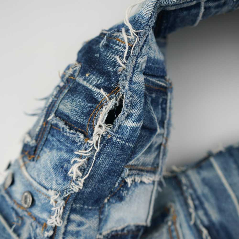 Avant Garde × Levi's × Vintage Levi’s 505 Patchwo… - image 8