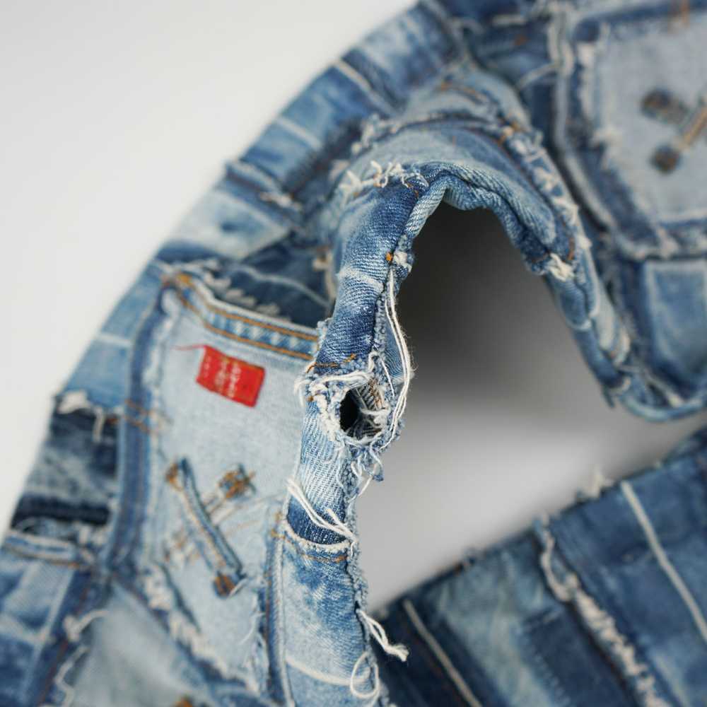 Avant Garde × Levi's × Vintage Levi’s 505 Patchwo… - image 9