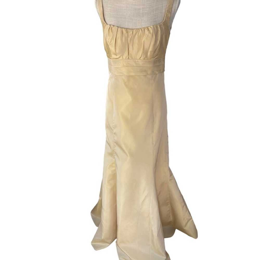 Jim Hjelm Occasions Vintage Light Yellow Nylon Fo… - image 1