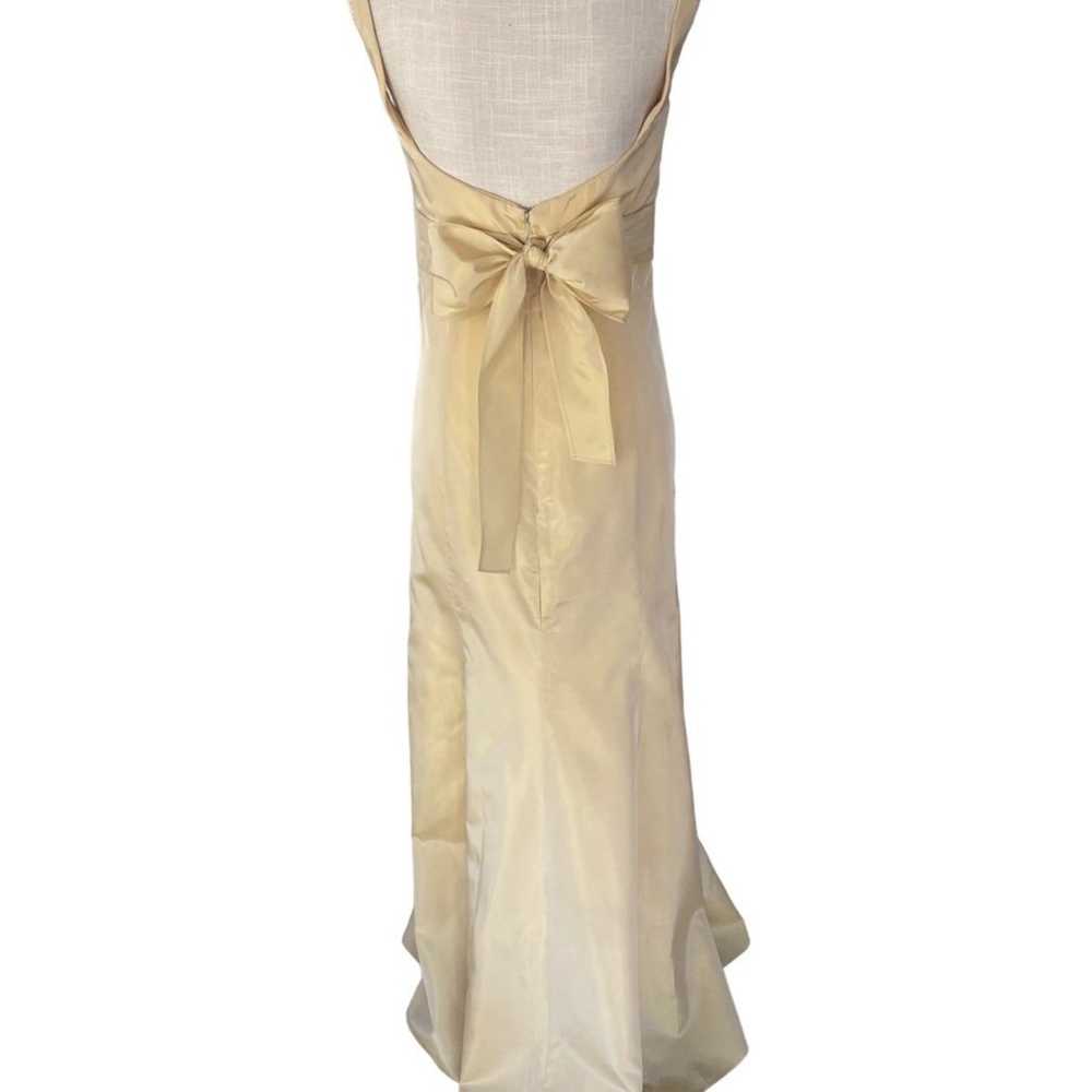 Jim Hjelm Occasions Vintage Light Yellow Nylon Fo… - image 3