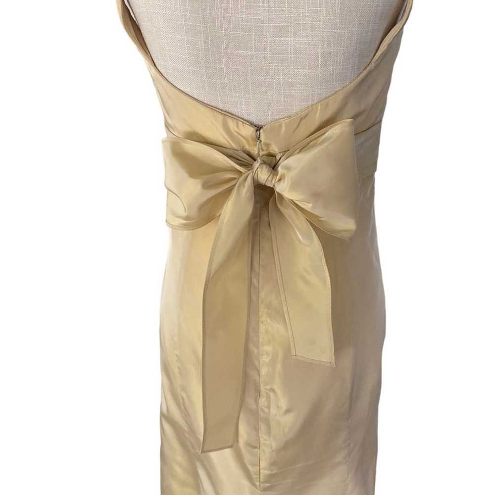 Jim Hjelm Occasions Vintage Light Yellow Nylon Fo… - image 4