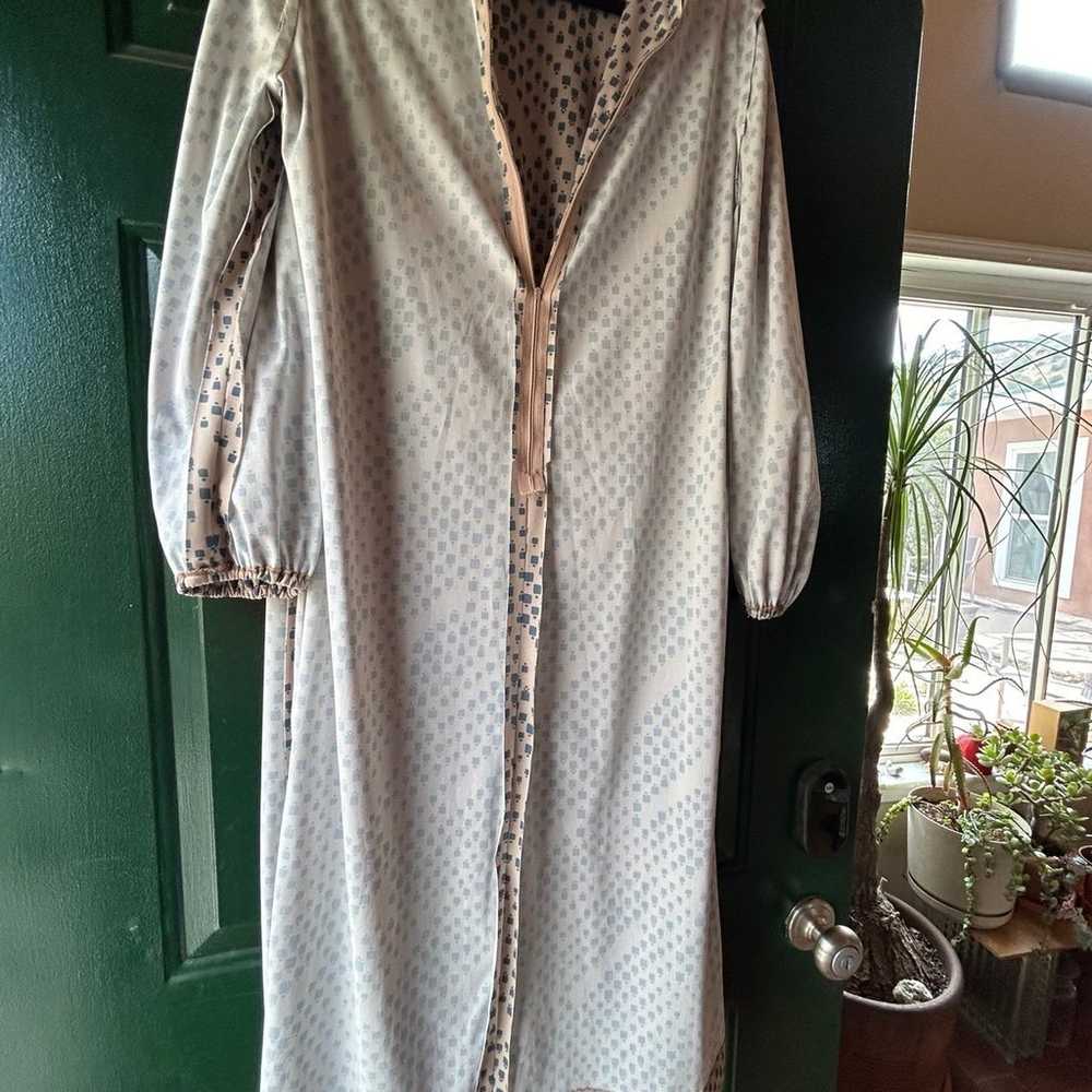 Homemade Vintage Maxi Secretary Dress or Housedre… - image 7