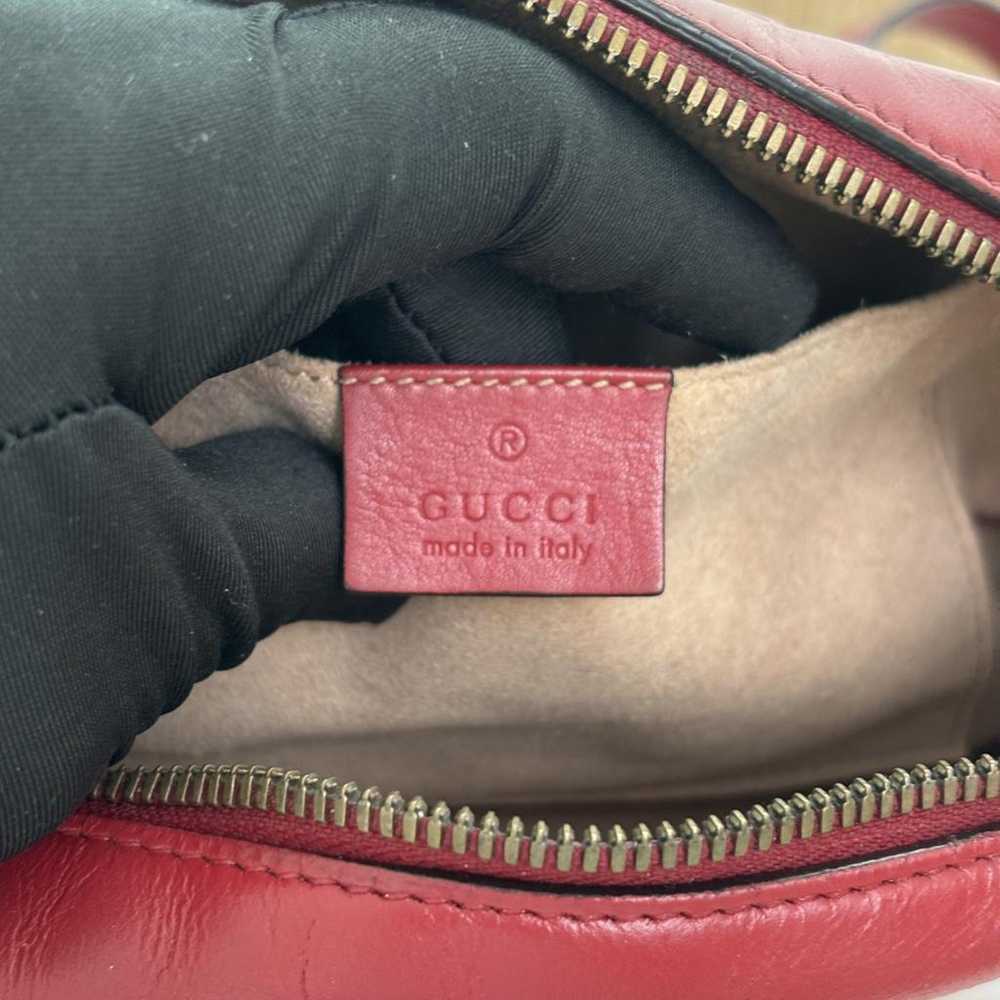 Gucci Pearly Gg Marmont leather crossbody bag - image 3