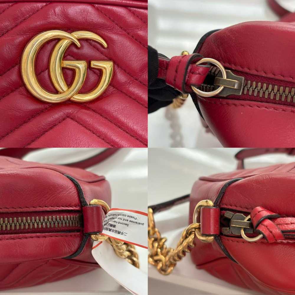 Gucci Pearly Gg Marmont leather crossbody bag - image 7