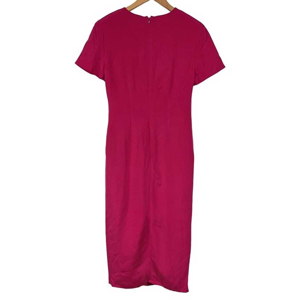 Vintage Patrick Collection 100% Silk Fuchsia Maxi… - image 2