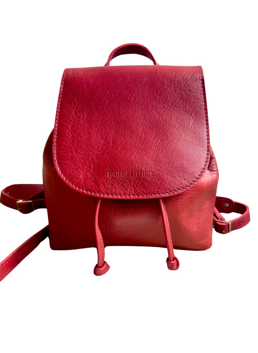 Portland Leather Bucket Backpack - image 1