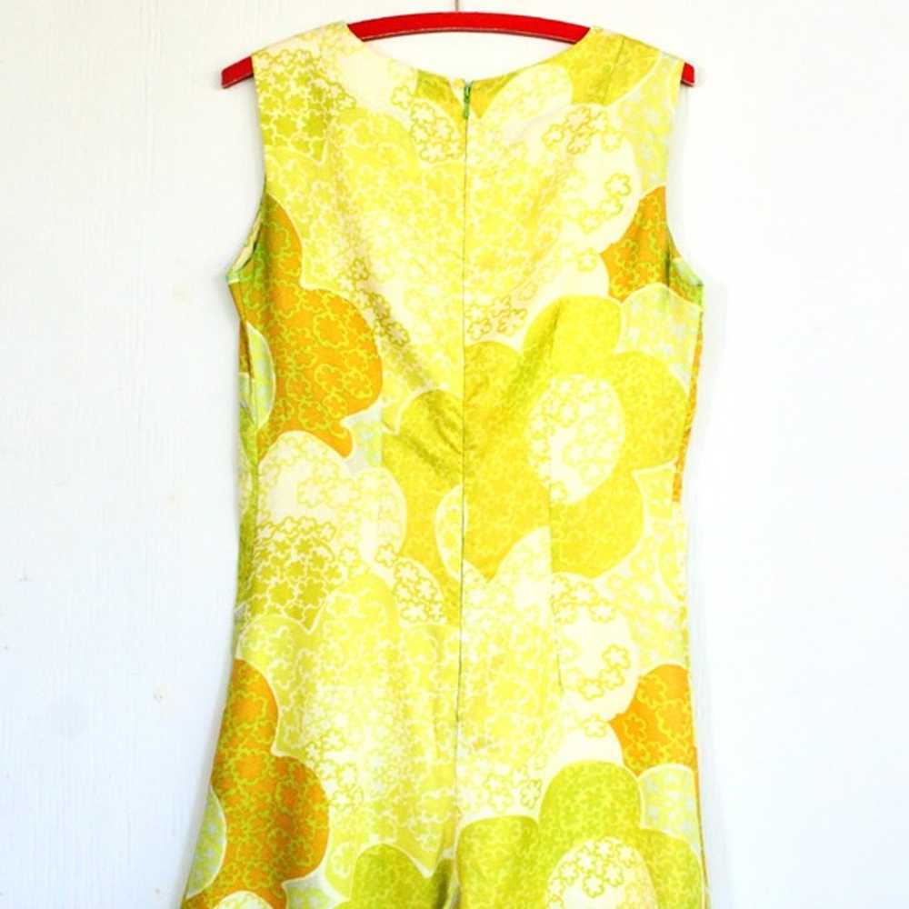 Vintage jumpsuit bodysuit retro flower power wide… - image 3