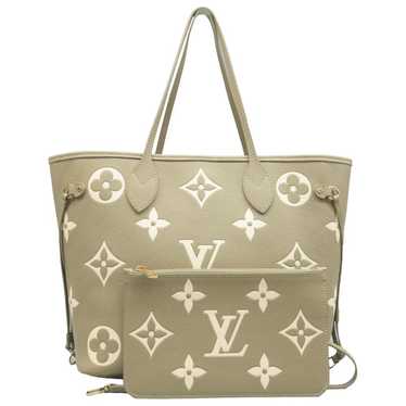 Louis Vuitton Neverfull leather handbag - image 1