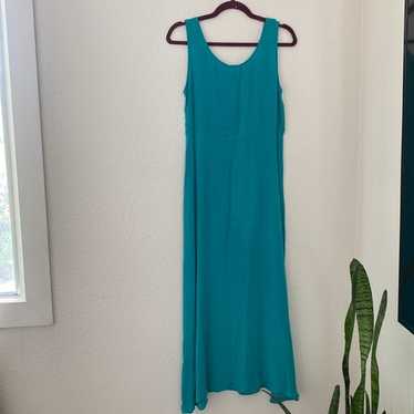 Vtg 90s maxi dress‎ Rayon - image 1