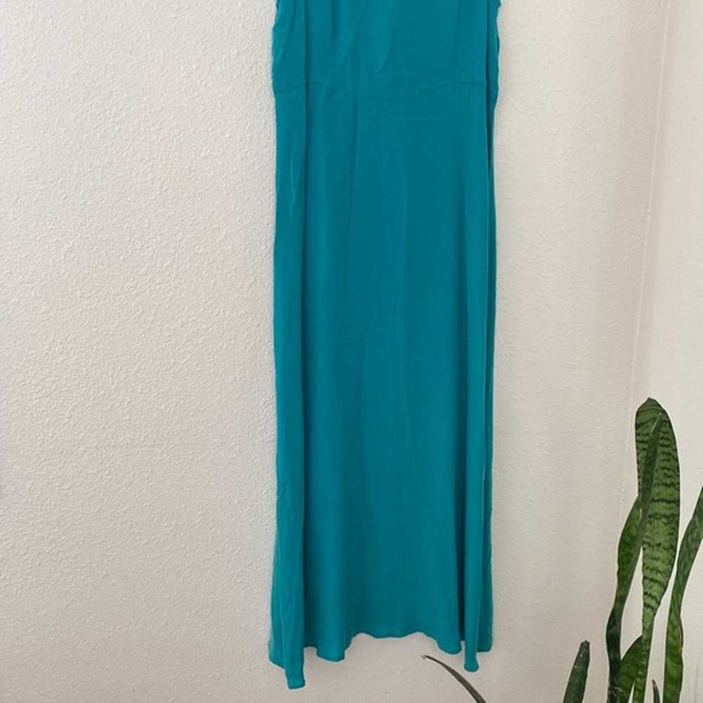 Vtg 90s maxi dress‎ Rayon - image 4