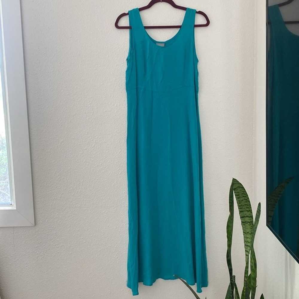 Vtg 90s maxi dress‎ Rayon - image 7