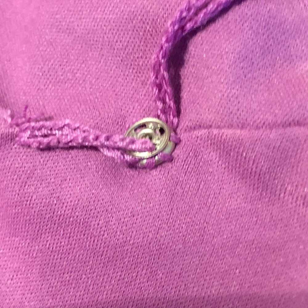 ADRIANNA PAPELL DRESS SIZE 14 PINK-PURPLE WITH A … - image 11