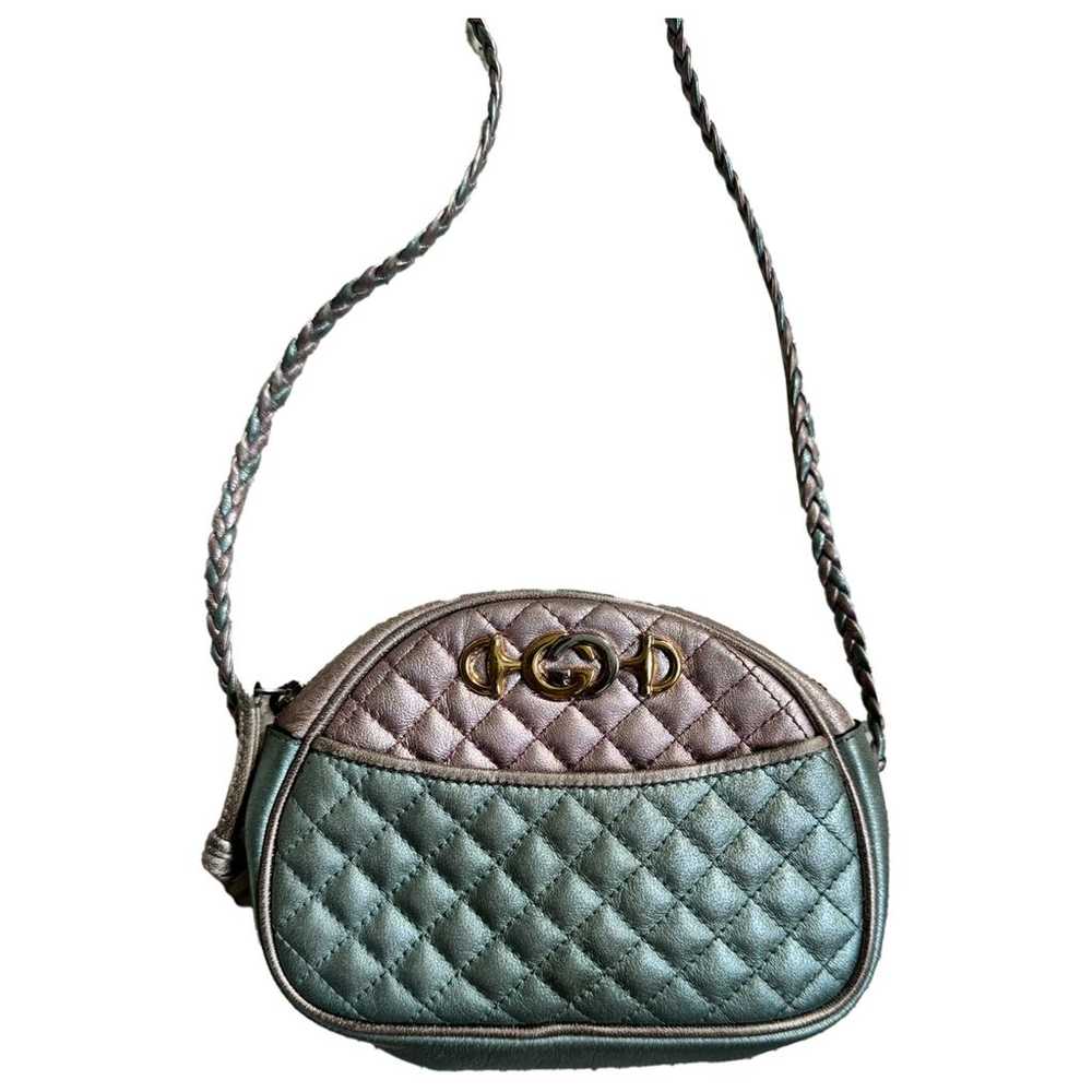 Gucci Laminated leather crossbody bag - image 1