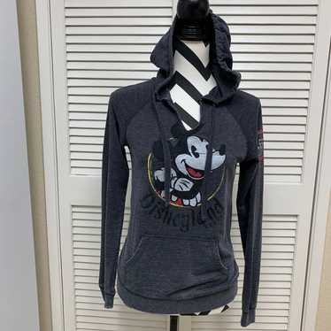 Disney Authentic Parks Mickey Mouse Grey Hoodie Si