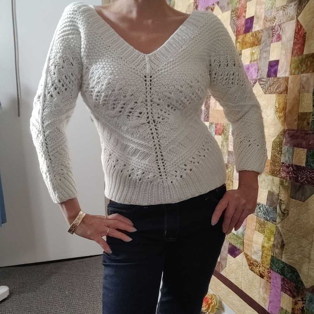 The Limited Hand Knit Sweater - image 2