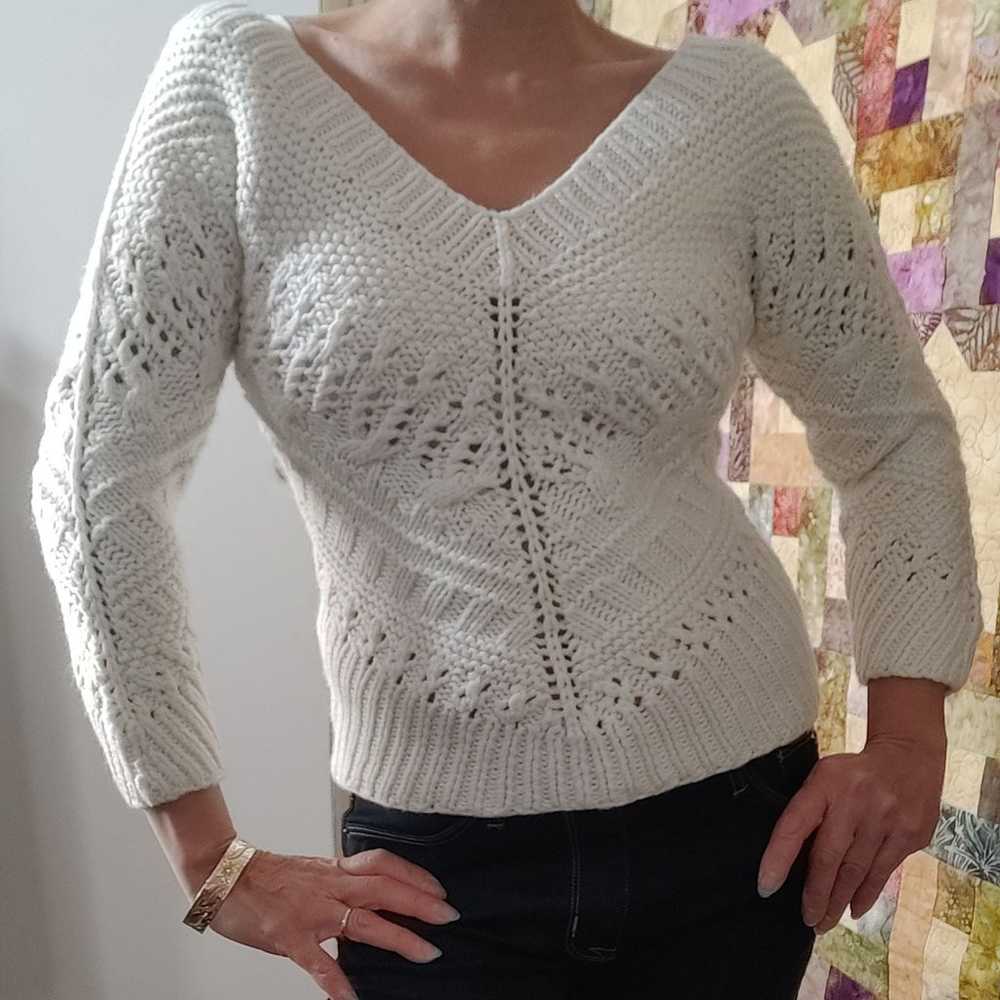 The Limited Hand Knit Sweater - image 3