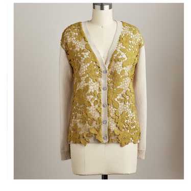 Sundance vintage garden cardigan crochet lace. Cot