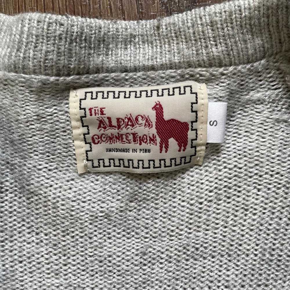 Alpaca wool sweater 100% - image 4