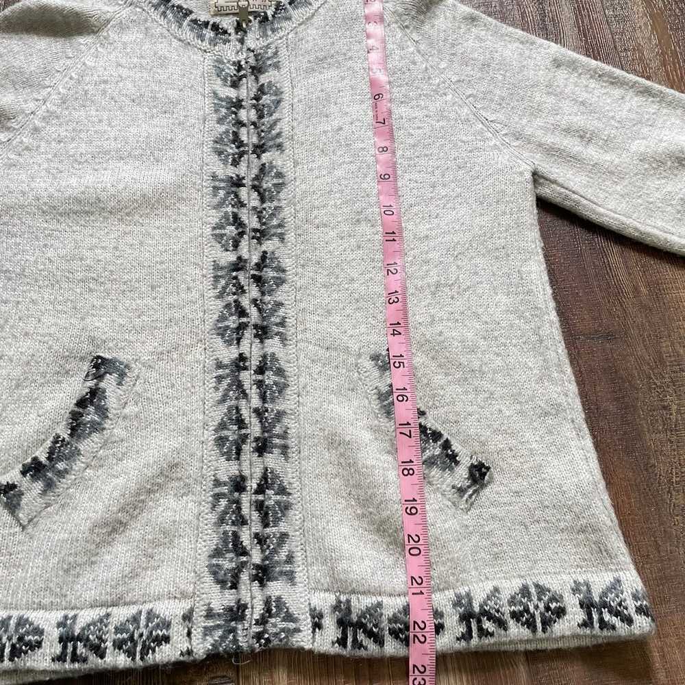 Alpaca wool sweater 100% - image 8