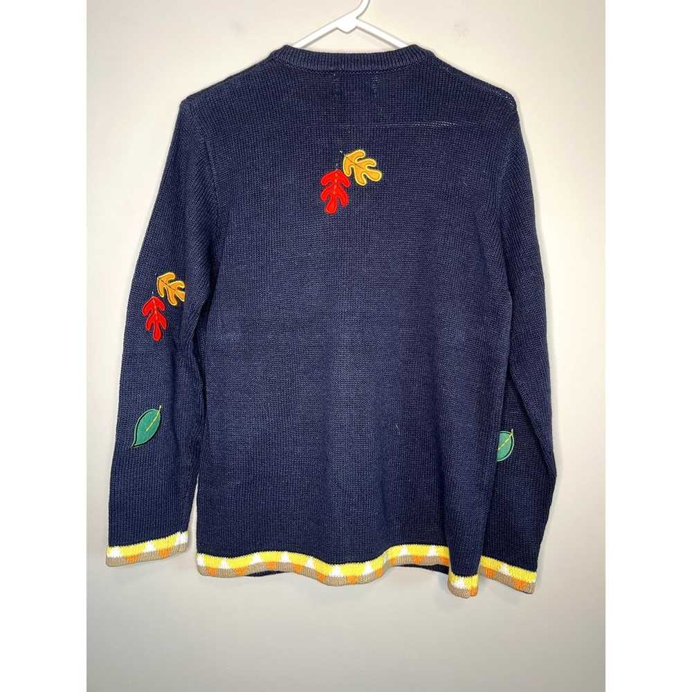 Vintage 1990s Quacker Factory Autumn Leaves Greet… - image 5