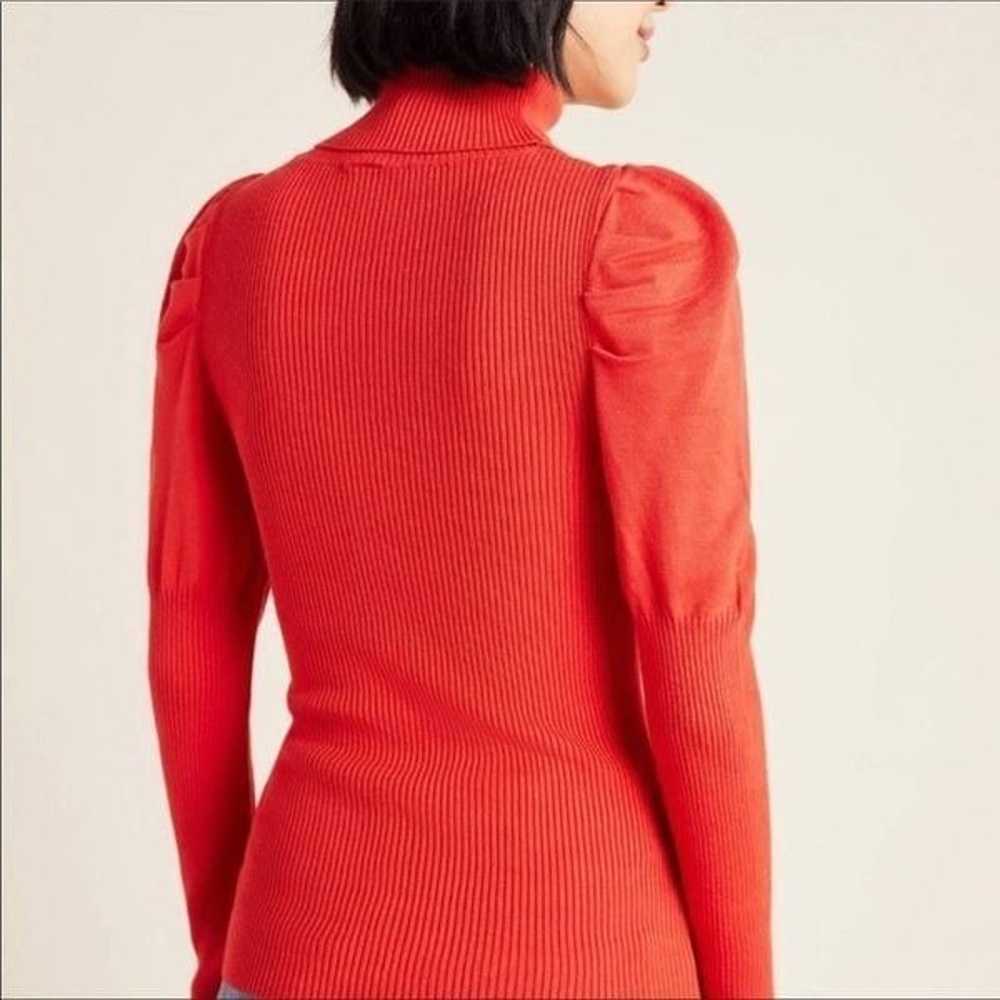 ANTHROPOLOGIE Puff-Sleeved Turtleneck - image 4