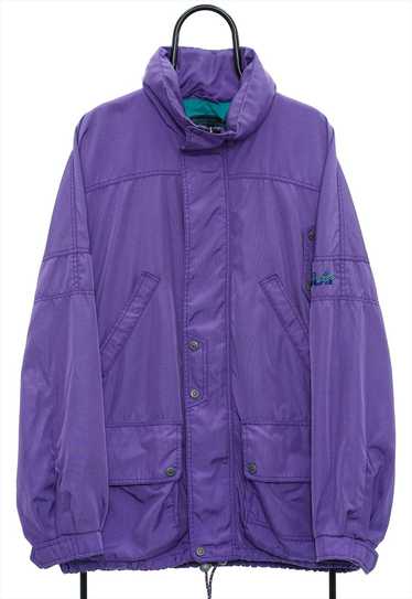 Vintage Fila Magic Line Purple Jacket Womens