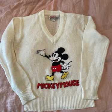Disney Mickey Mouse vintage 1980s Embroidered