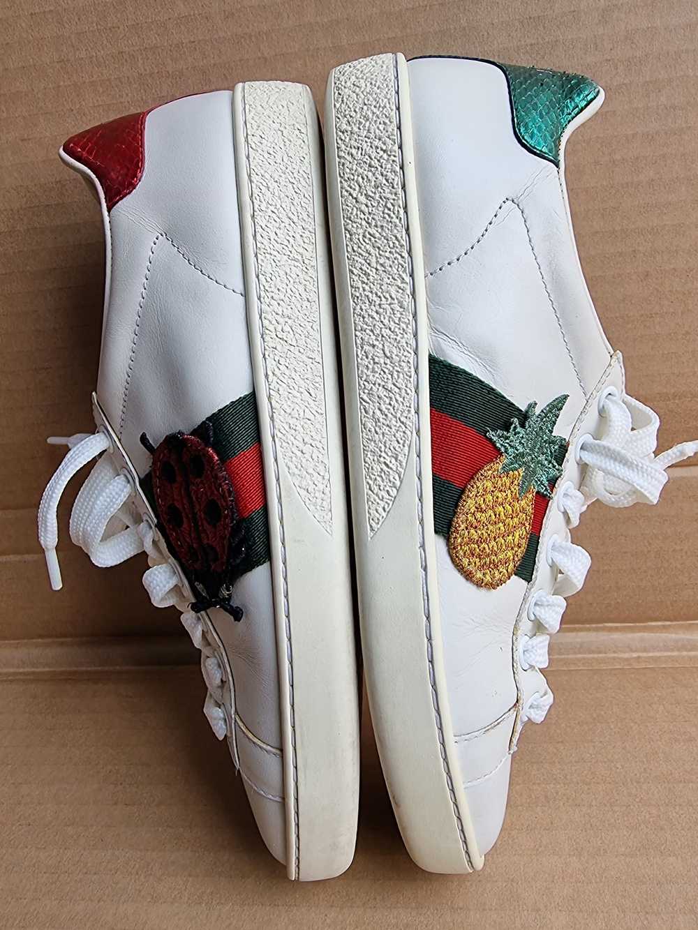 Gucci Gucci Ace Sneakers Ladybug Pineapple 35 - image 11