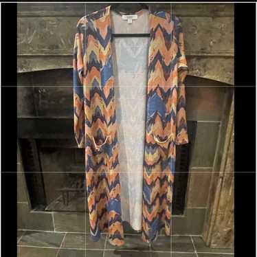 NWOT Vintage Lularoe Aztec Chevron Striped Sarah … - image 1