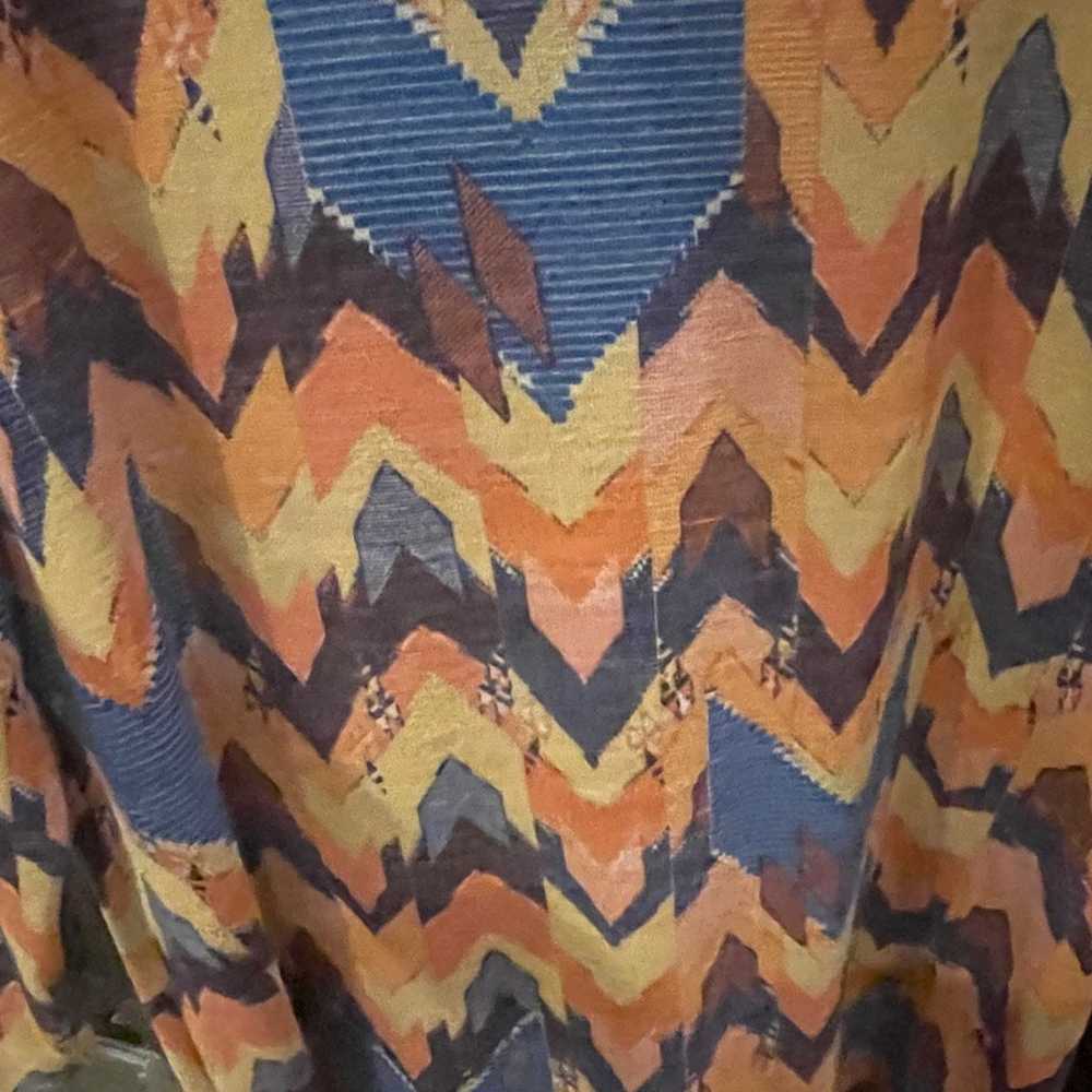 NWOT Vintage Lularoe Aztec Chevron Striped Sarah … - image 6