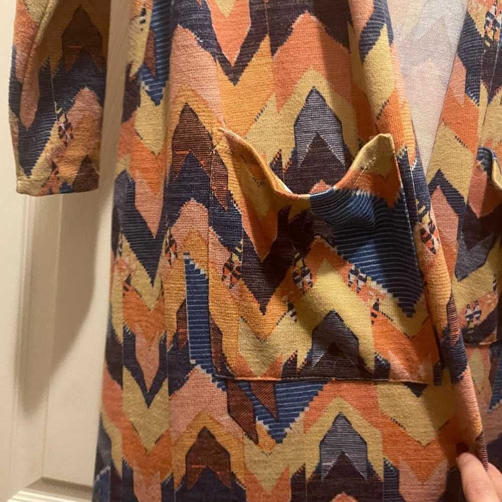 NWOT Vintage Lularoe Aztec Chevron Striped Sarah … - image 8