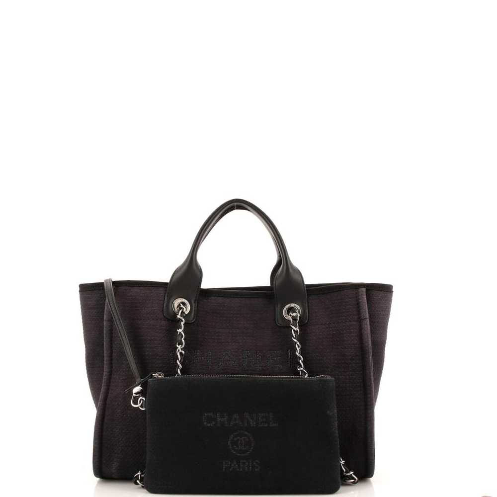 Chanel Cloth tote - image 2