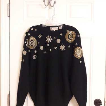 Bechamel Vintage Black Sweater - image 1