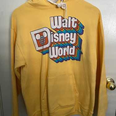 Walt Disney world yellow hoodie - image 1