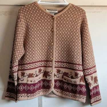 Crystal Kobe Women's Autumn Pattern Cardigan - image 1