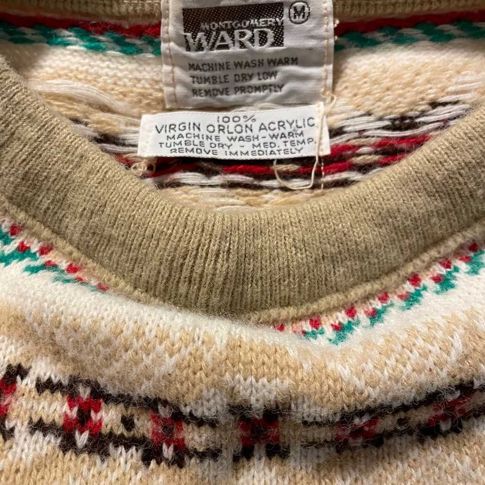 Vintage Montgomery Ward sweater - image 3