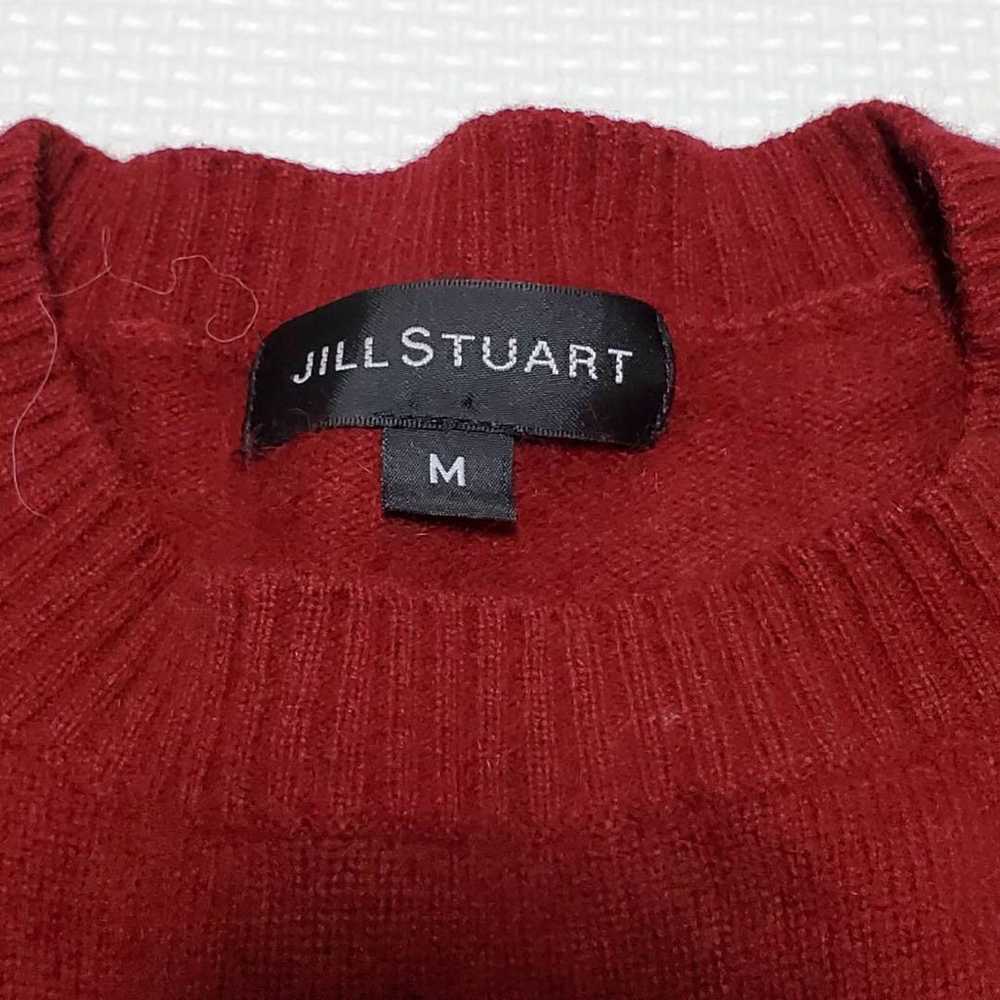 [Jill Stuart] Knit (M) Thin Knit Red Bordeaux Snu… - image 6