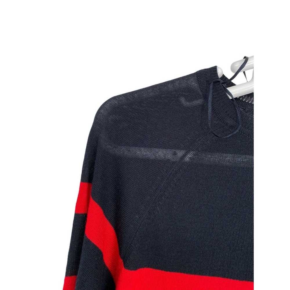 NWOT ZARA Striped Sweater Red And Black Stripes S… - image 4