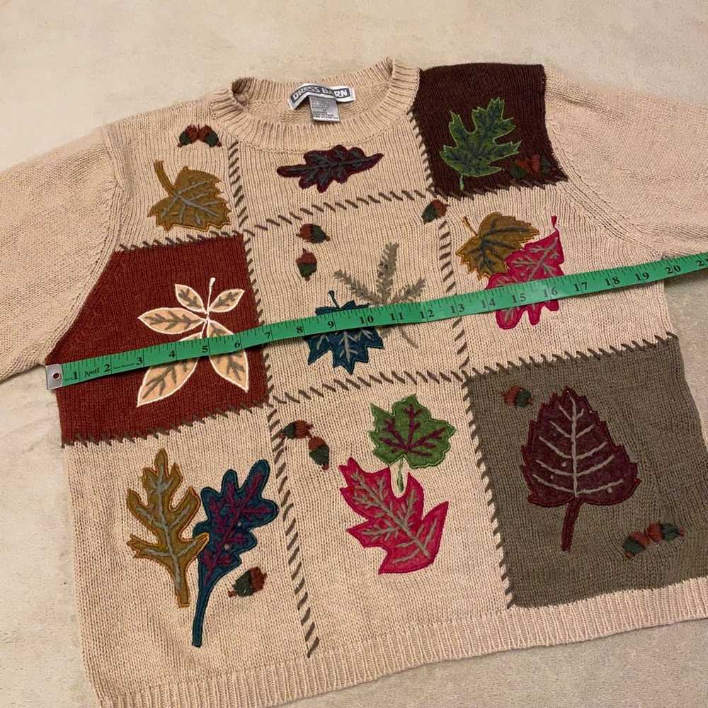 Vintage 90s Autumn Sweater - image 4