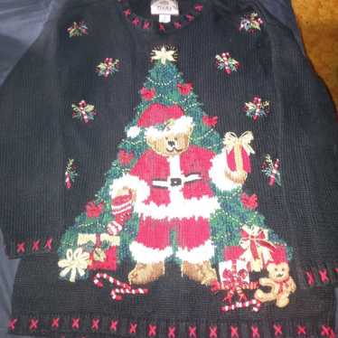 Vintage Ugly Christmas Sweater medium - image 1