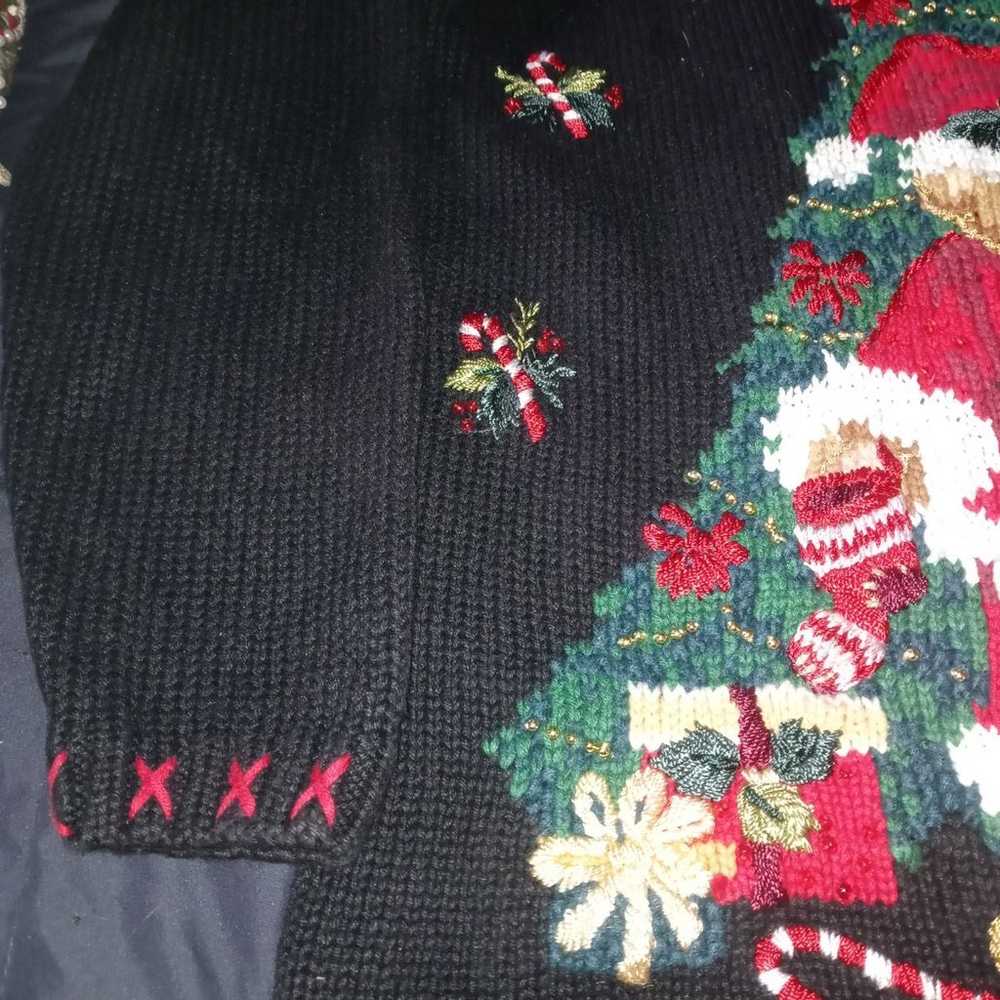 Vintage Ugly Christmas Sweater medium - image 2