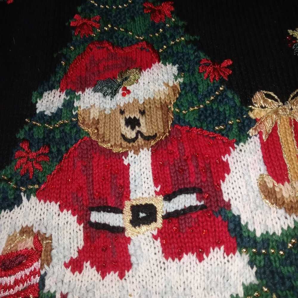 Vintage Ugly Christmas Sweater medium - image 3