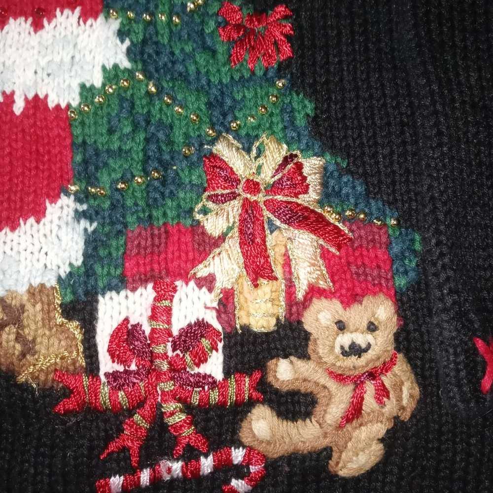 Vintage Ugly Christmas Sweater medium - image 4